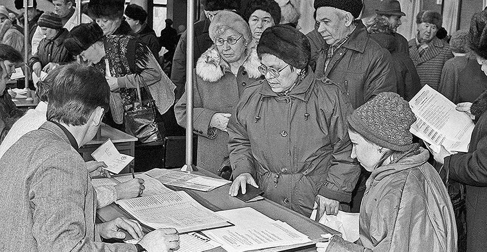 Танки у Белого дома