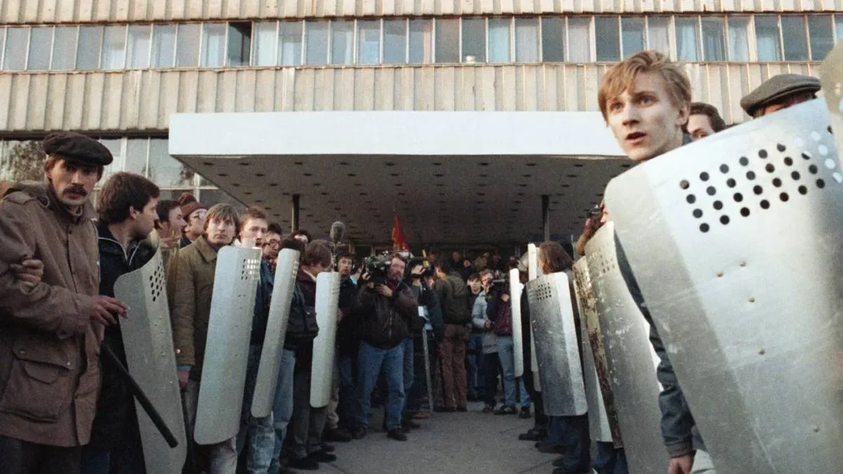 Танки у Белого дома